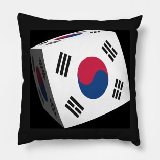 Korean Flag cubed. Pillow