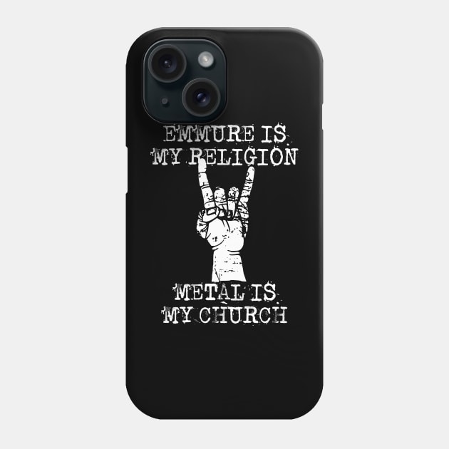 emmure is my religion Phone Case by Grandpa Zeus Art