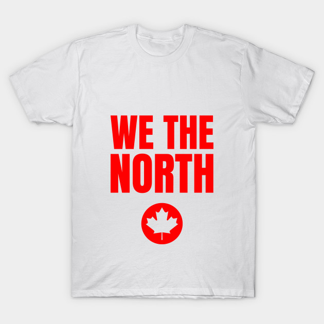 we the north red t shirt