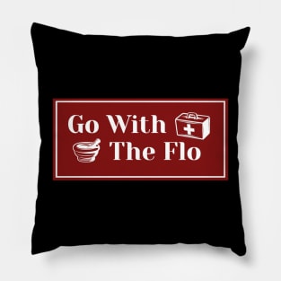 Nurse Practitioner - Florence Nightingale Go With The Flo Pillow