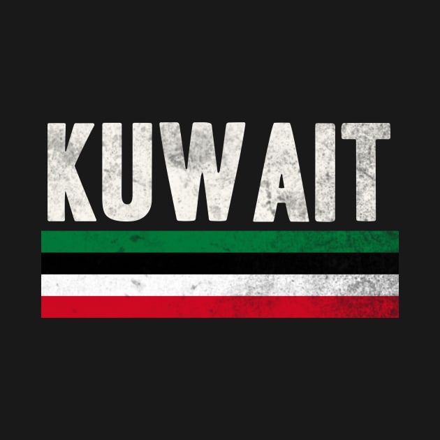 Kuwait Flag design for Women & Men by KuTees