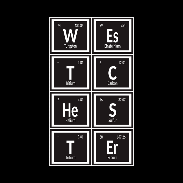 Westchester | Periodic Table by Maozva-DSGN