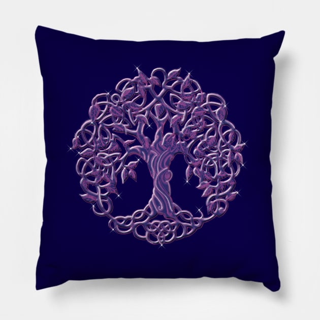 The Tree of Life Pillow by Astrablink7