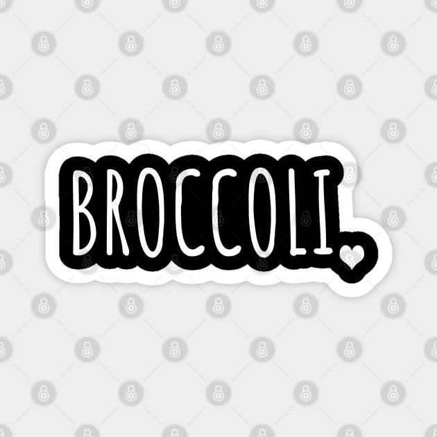 Broccoli Magnet by LunaMay