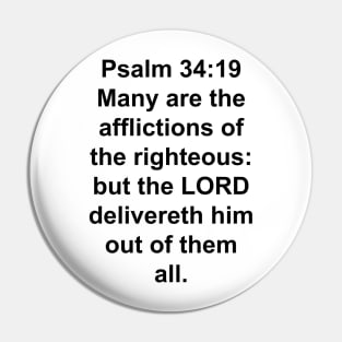 Psalm 34:19  Pin