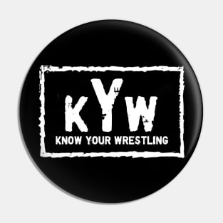 Know Your Wrestling nWo logo Pin