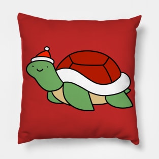 Santa Hat Turtle Pillow