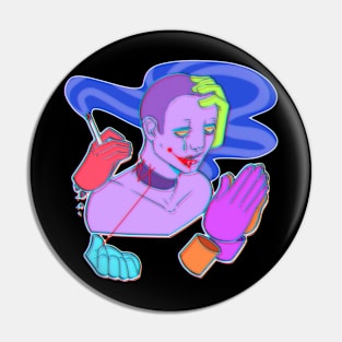 STRESS IDOL - Sickness Pin