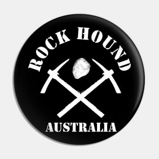 Rock Hound Australia Pin