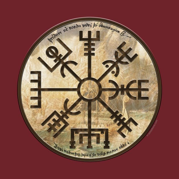 Vikings Vegvísir by ImproveYourself