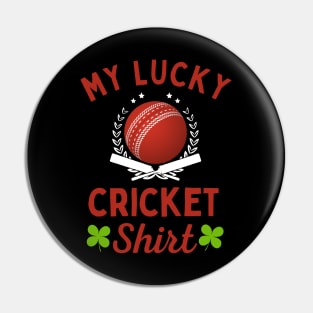 Cricket Lucky Tee Pin