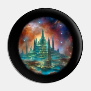 Mayan stargate Pin