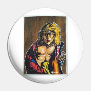 Silence Of The Lambs - "Goodbye Horses" Buffalo Bill portrait (original) Pin