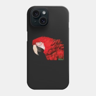 Green-winged Macaw (Ara chloropterus) Phone Case