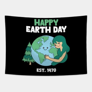 Happ Earth Day Tapestry