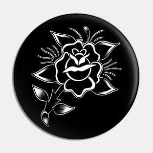 HomeSchoolTattoo Rose Pin