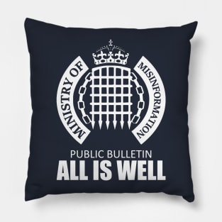 Ministry of Misinformation Propaganda Pillow