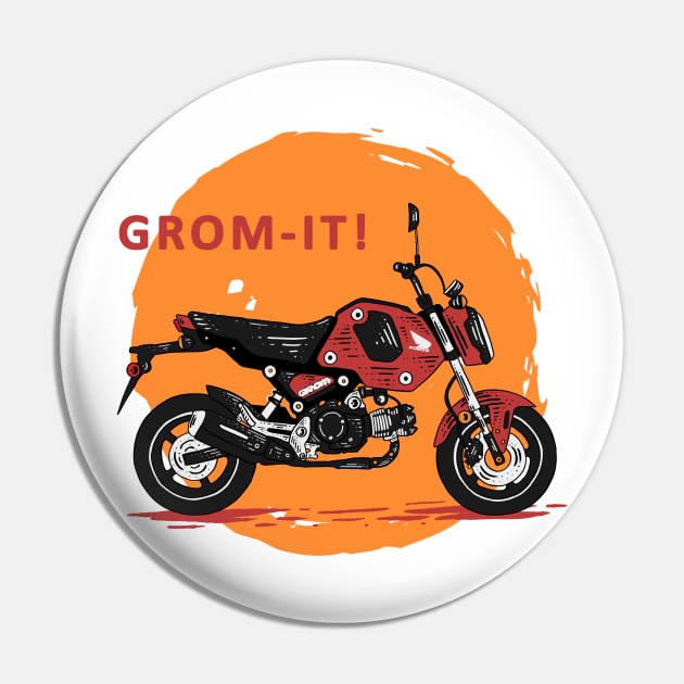 Honda Grom Pin by Hilmay