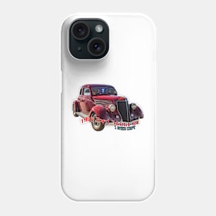 1936 Ford Deluxe Model 68 5 Window Coupe Phone Case