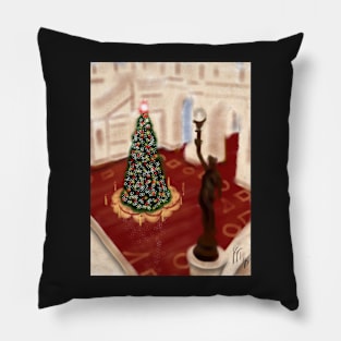 Christmas at the Library of Congress Pillow
