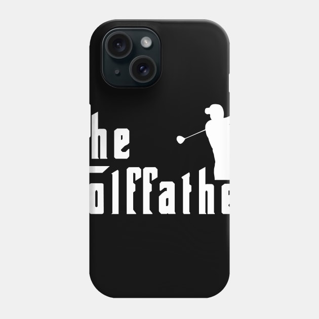 Mens The Golffather Golf Father Funny Golfing Fathers Day Phone Case by maelotti22925