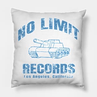 Vintage Record Label - No Limit Records Pillow