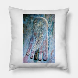 Foot of Buddah Pillow