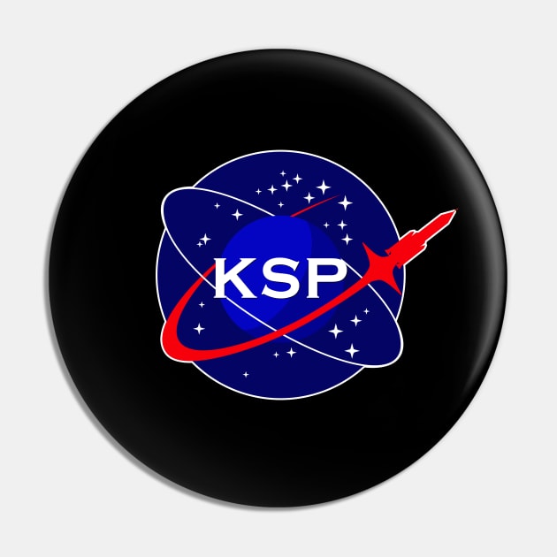 KSP Agency Logo Pin by jeffmcdowalldesign