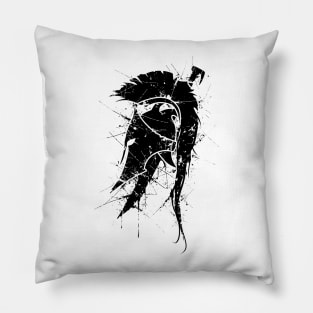 Spartan Helmet logo Pillow