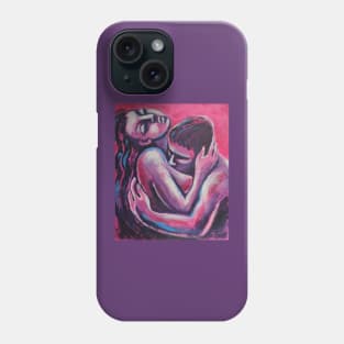 Lovers At Sunset 1 Phone Case