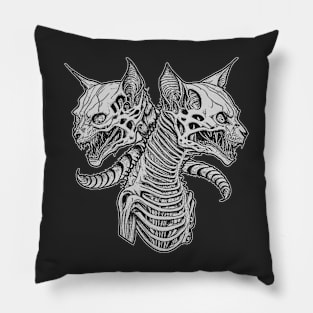 Death Cat Pillow