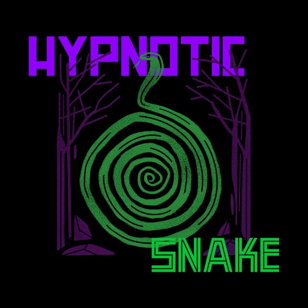 Hypnotic Snake by Vintage Oldschool Apparel 