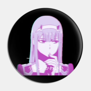 9pcs Anime Badge DARLING in the FRANXX ZERO TWO GORO Pin Brooch Button