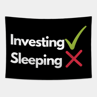 Investing Over Sleeping Tapestry