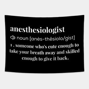 Funny anesthesiologist definition Tapestry