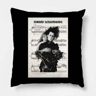 Mens My Favorite movie Graphic Vintage Pillow