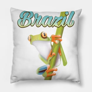 Brazil Tree Frog Pillow