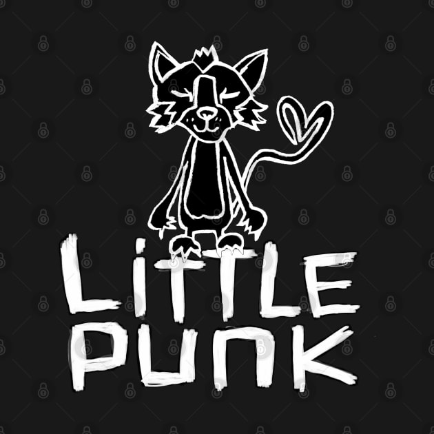 Little Punk Cat by badlydrawnbabe