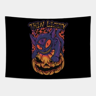 EYES DEVIL CAT THIN LIZZY Tapestry