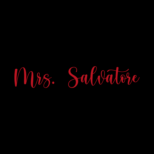 Mrs. Salvatore by We Love Gifts