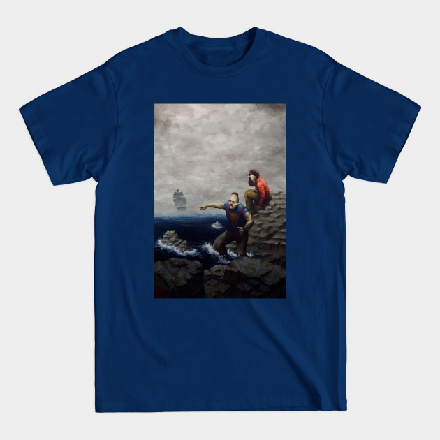 Goonies illustrazione - Ocean - T-Shirt