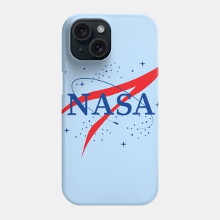 NASA National Aeronautics and Space Administration Stars Rocket Phone Case