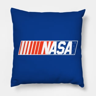 NASA NASCAR Logo Space Astronaut Pillow