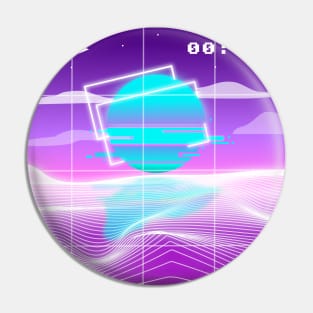 vaporwave aesthetic Pin