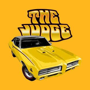 Yellow 69 Pontiac GTO Judge T-Shirt