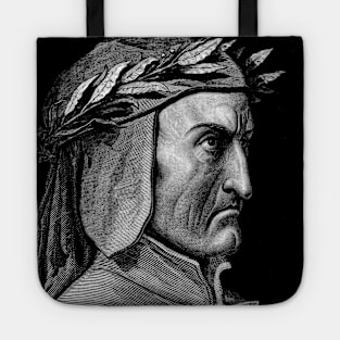 High Resolution Gustave Doré Illustration Dante Alighieri Portrait Tote