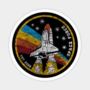 Space Force Shuttle Logo Magnet