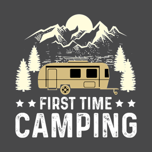 First time camping T-Shirt