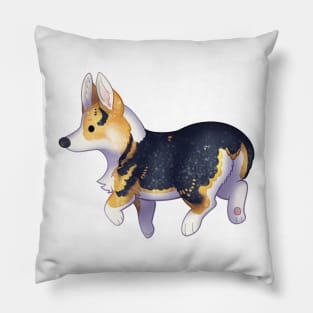 Cozy Corgi (Tricolor) Pillow