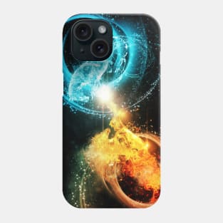 Fire and water horses Phone Case